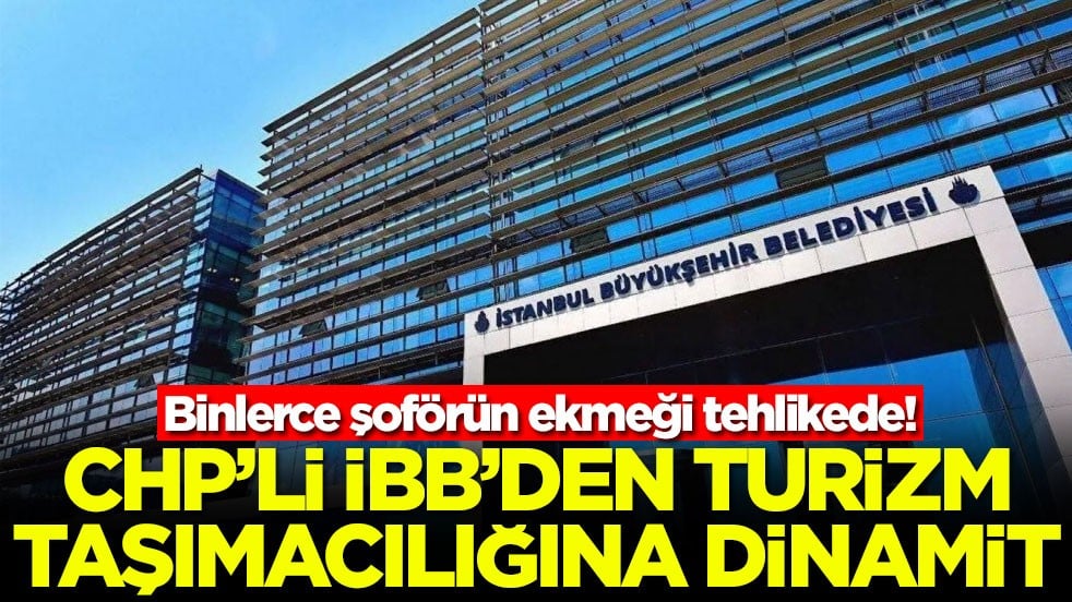 Binlerce şoförün ekmeği tehlikede! CHP’li İBB'den turizm taşımacılığına dinamit