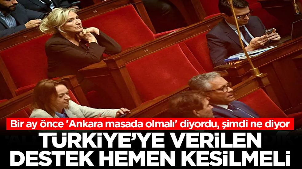 Bir ay önce 'Ankara masada olmalı' diyordu, şimdi bakın ne diyor: Türkiye'ye verilen destek kesilmeli