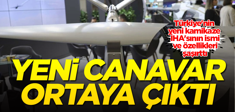 Bir bakan bir daha bakıyor! Türkiye'nin yeni kamikaze İHA'sı ortaya çıktı! İsmi ve özellikleri şaşırttı