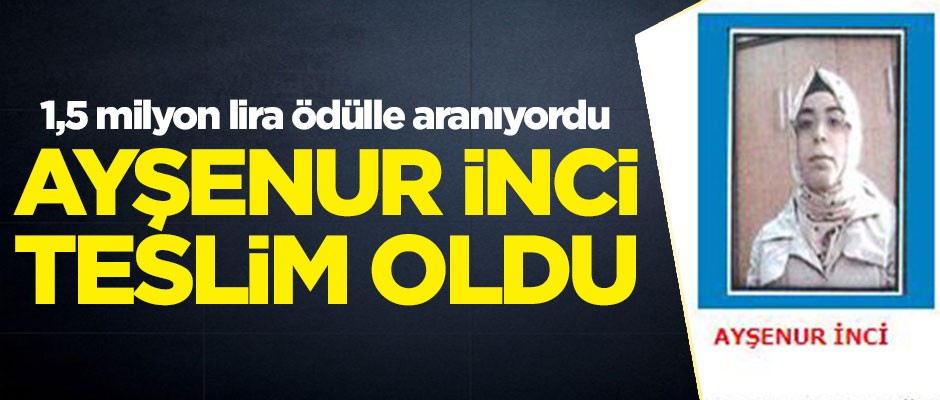 Bir buçuk milyon lira ödülle aranan terörist teslim oldu!