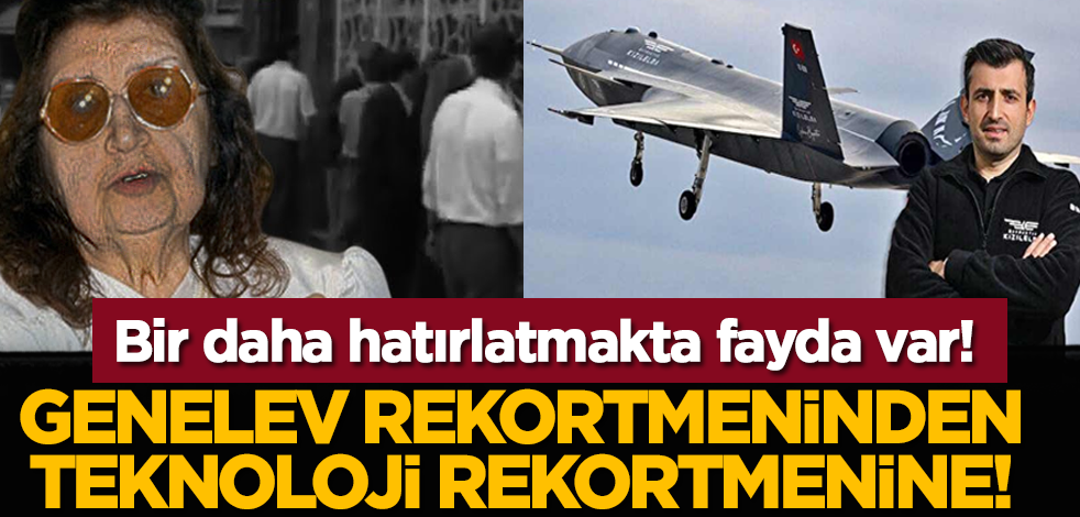 Bir daha hatırlatmakta fayda var! Genelev rekortmeninden teknoloji rekortmenine!