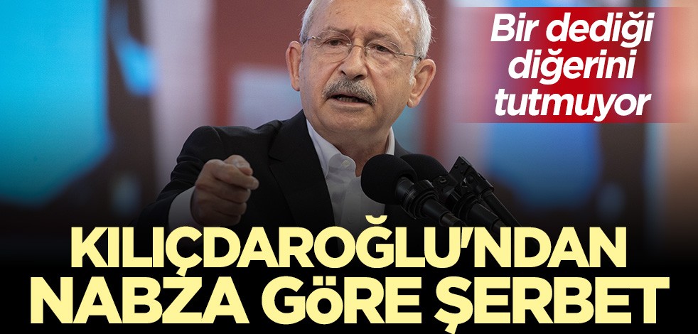 Bir dediği diğerini tutmuyor! İkiyüzlülüğün böylesi