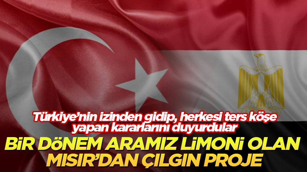Bir dönem aramız limoni olan Mısır’dan çılgın proje! Türkiye’nin izinden gidip, herkesi ters köşe yapan kararlarını duyurdular 