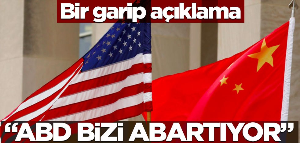 Bir garip açıklama! "ABD bizi abartıyor"