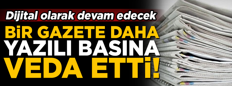 Dünya Gazetesi, yazılı basına veda ettiği iddialarını yalanladı