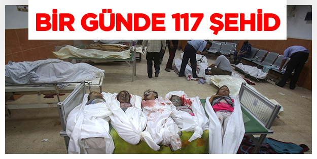 Bir günde 117 şehid