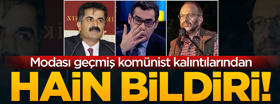 Bir hain bildiri daha: Türkiye'yi suçladılar!