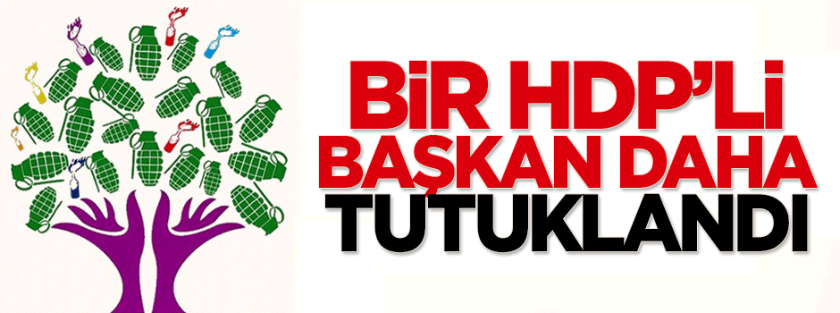 Bir HDP'li başkan daha tutuklandı