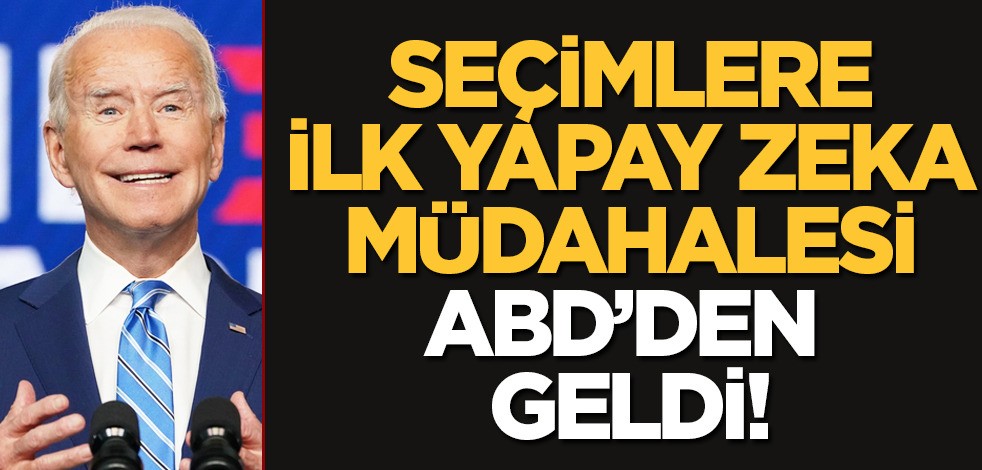 Bir ilk, yapay zeka ile seçimlere müdahale: yeni robot projesine çok sert tepki geldi! Tepki çeken hamle!