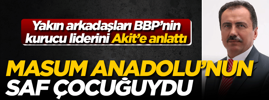 ‘Bir kar tanesi olsam Mekke’ye düşmek isterdim’