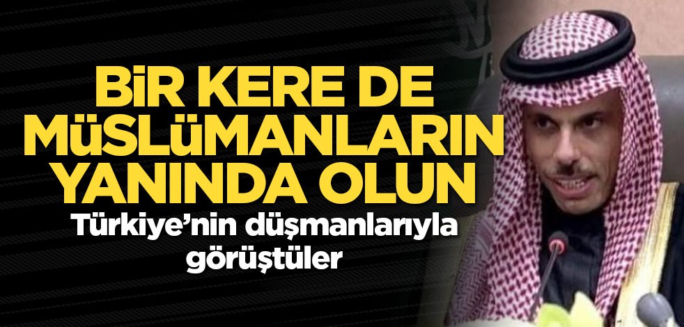 Bir kere de Müslümanların yanında olun! Suudi Arabistan'dan o ülkeye ziyaret