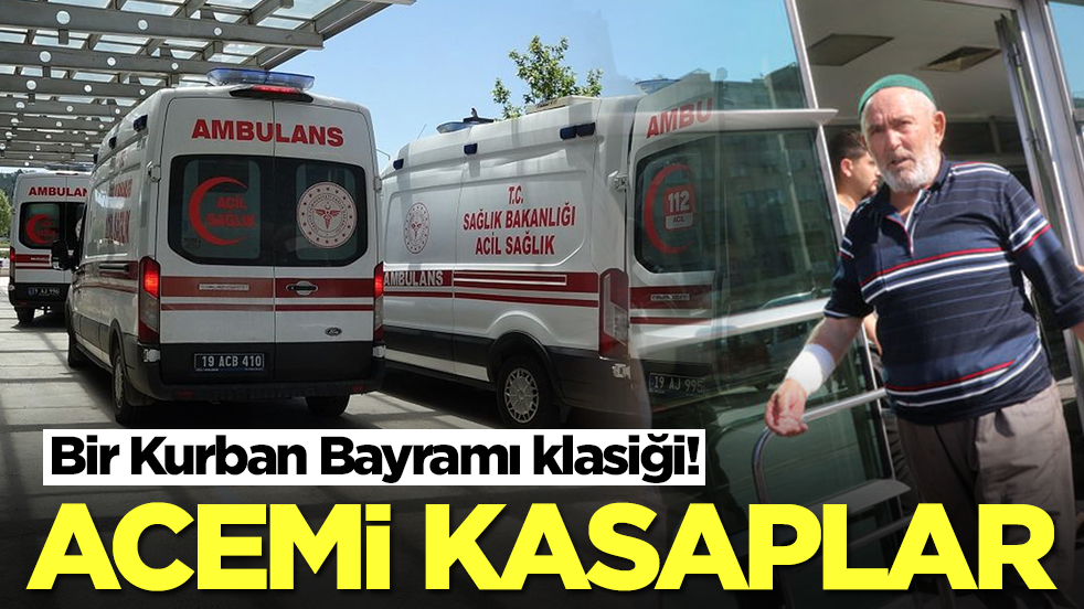 Bir Kurban Bayramı klasiği: Acemi kasaplar