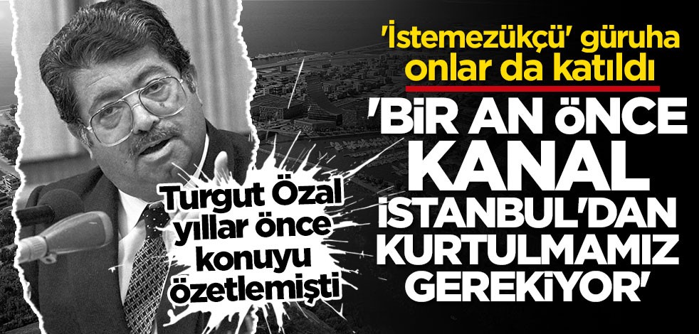 Bir siz eksiktiniz! İstemezükçülere onlar da katıldı