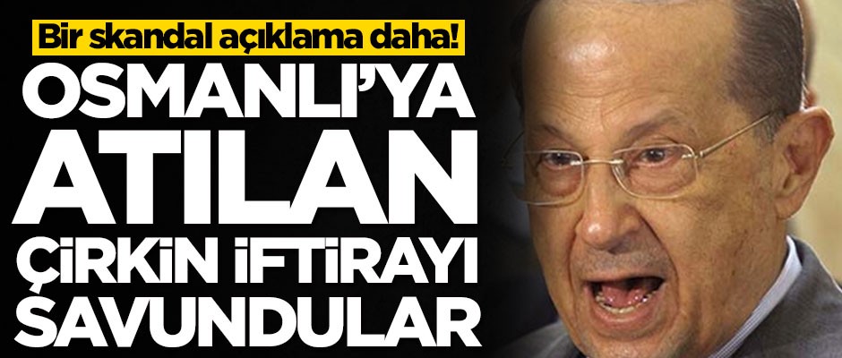 Bir skandal açıklama daha! Osmanlı'ya atılan çirkin iftirayı savundular