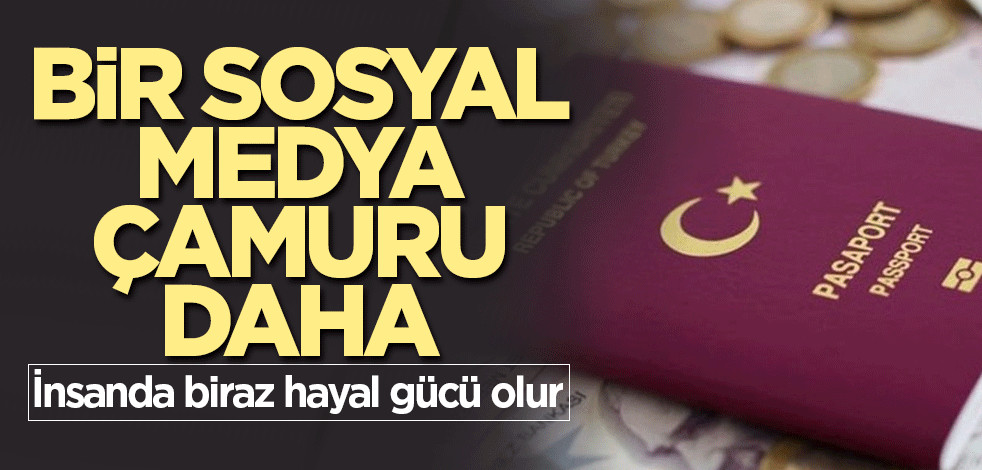 Bir sosyal medya çamuru daha: Telefonla vatandaşlık
