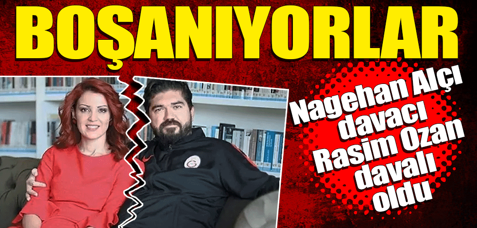 Bir süre önce evlerini ayırmışlardı... Boşanıyorlar