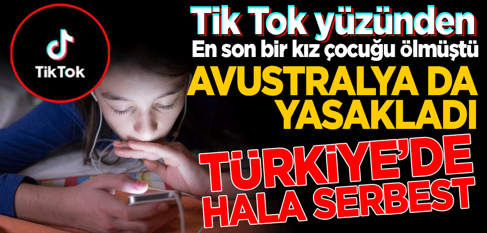 Bir ülke daha TikTok'u yasakladı! Türkiye'de hala serbest