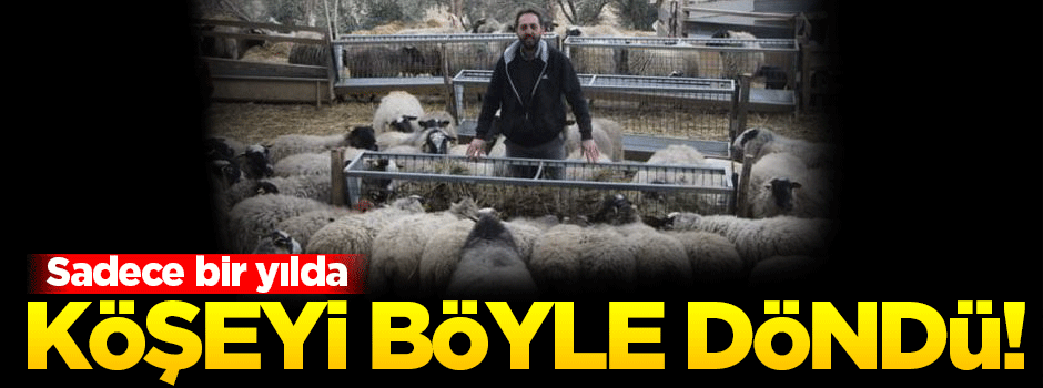 Bir yılda köşeyi böyle döndü!