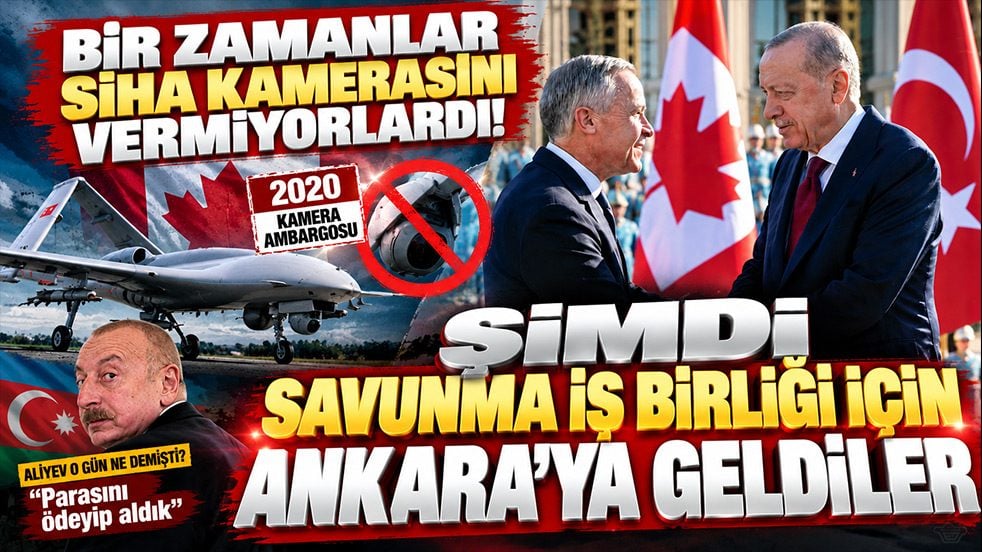 Bir zamanlar SİHA kamerasını vermiyorlardı! Şimdi savunma iş birliği için Ankara’ya geldiler