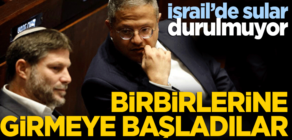 Birbirlerine girmeye başladılar