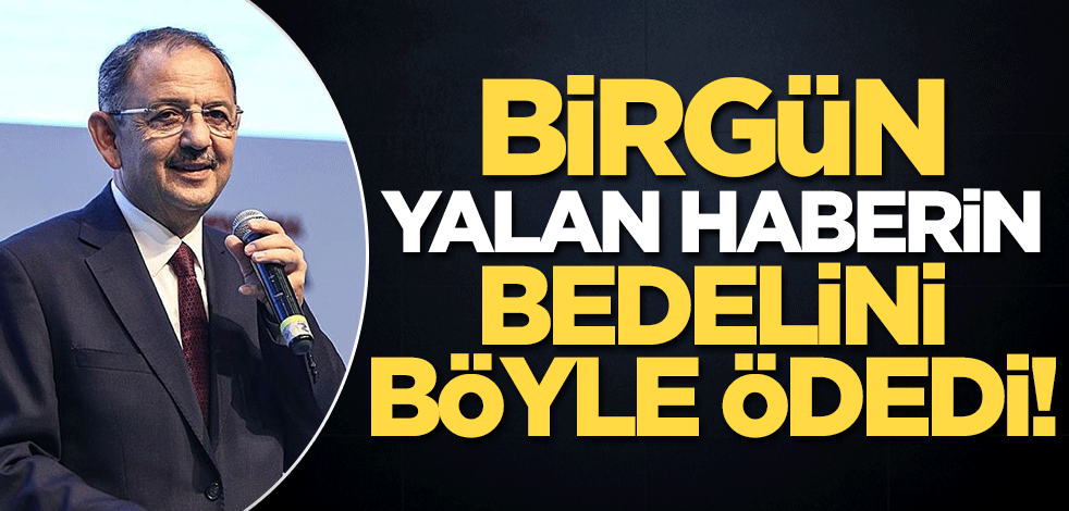 Birgün yalan haberin bedelini böyle ödedi! Mehmet Özhaseki tekzibi