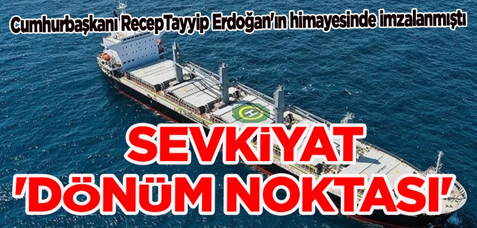 BM: Ukrayna, tahıl anlaşmasıyla 3 ayda 10 milyon ton tahıl ve gıda maddesi sevketti!