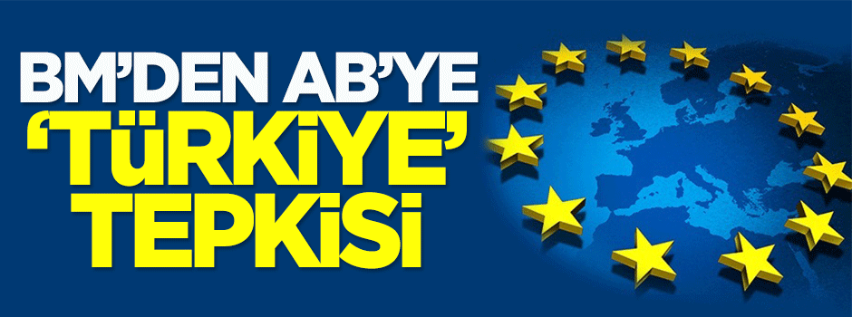 Birleşmiş Milletler’den Avrupa Birliği’ne tepki