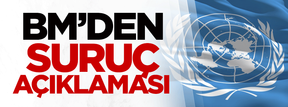 Birleşmiş Milletler'den Suruç açıklaması