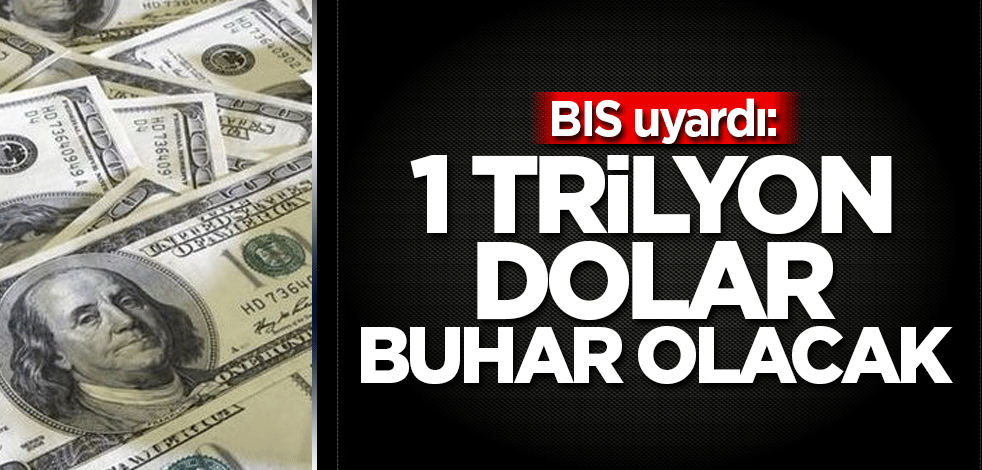 BIS uyardı: 1 trilyon dolar buhar olacak