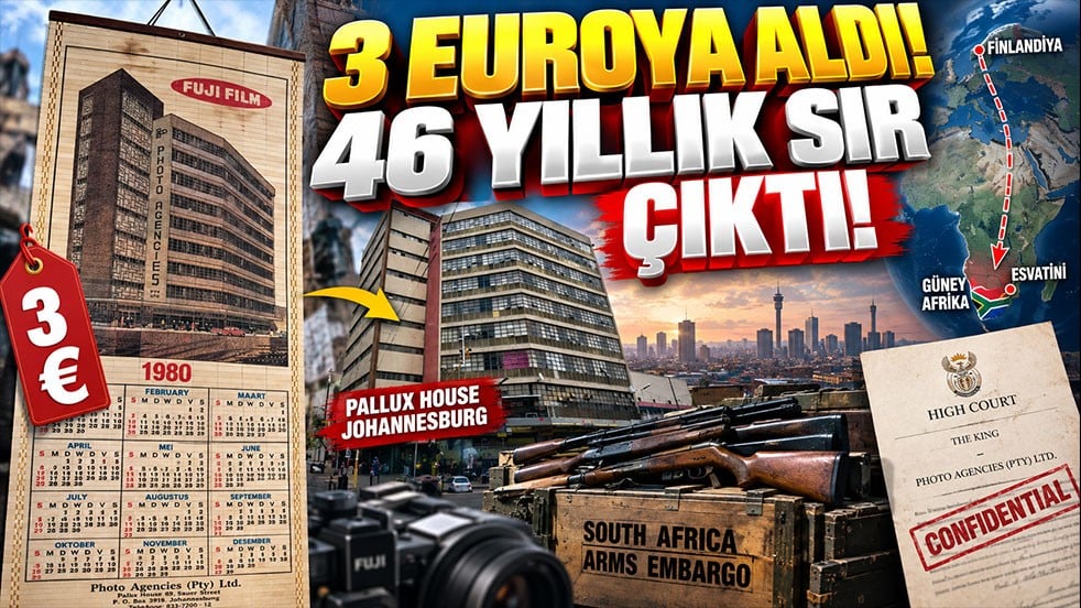 Bit pazarından 3 euroya aldı! 46 yıllık sır silah ambargosuna çıktı