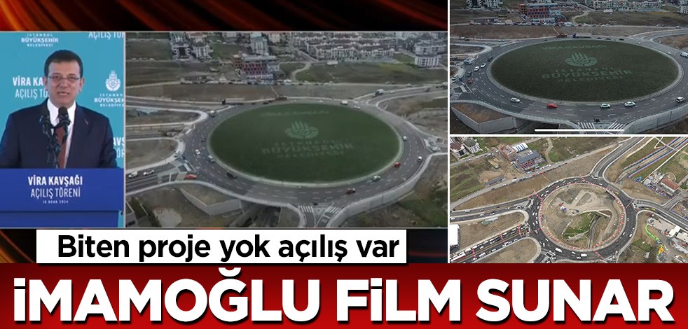 Biten proje yok açılış var! İmamoğlu film sunar