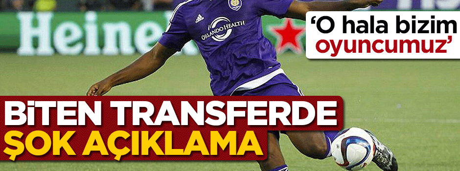 Biten transferde şok açıklama!
