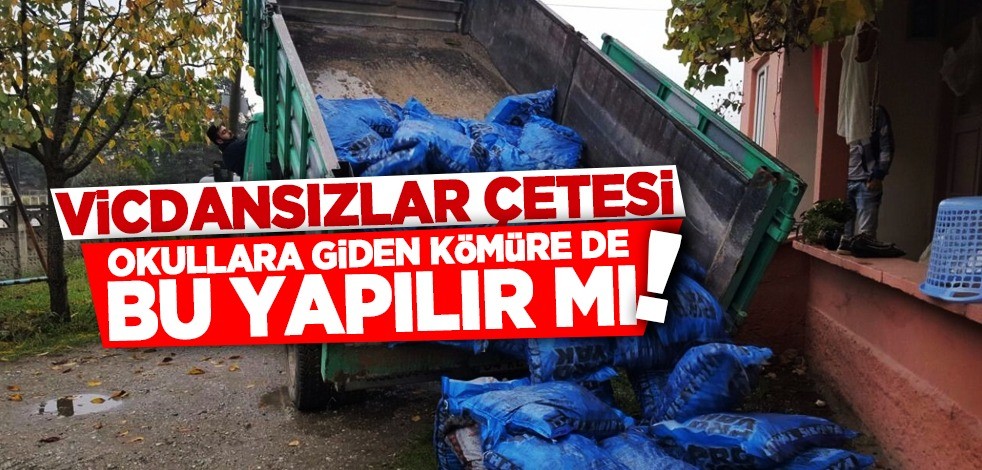 Bitlis'te Milli Eğitim Bakanlığına ait 46 ton kömür çalındı