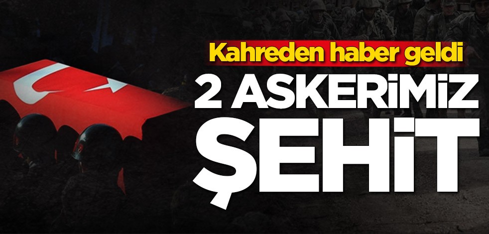 Bitlis'ten acı haber! 2 asker şehit