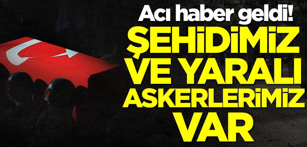 Bitlis'ten acı haber! Şehit ve yaralı askerler var