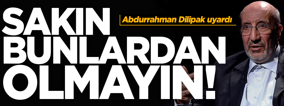 Biyonik robot olmayın!