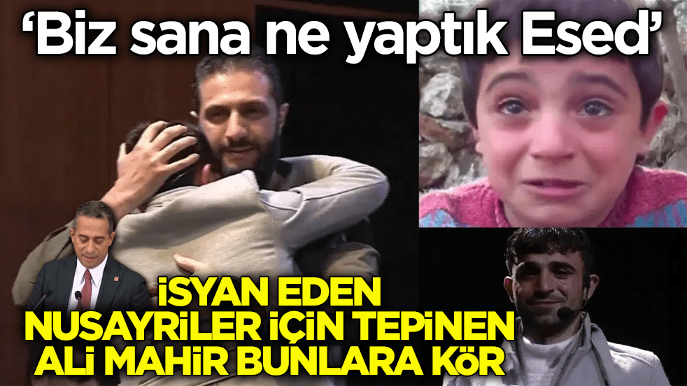  ‘Biz sana ne yaptık Esed’! İsyan eden Nusayriler için tepinen Ali Mahir bunlara kör
