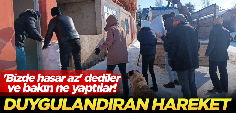 'Bizde hasar az' dediler ve bakın ne yaptılar! Adana'dan duygulandıran hareket