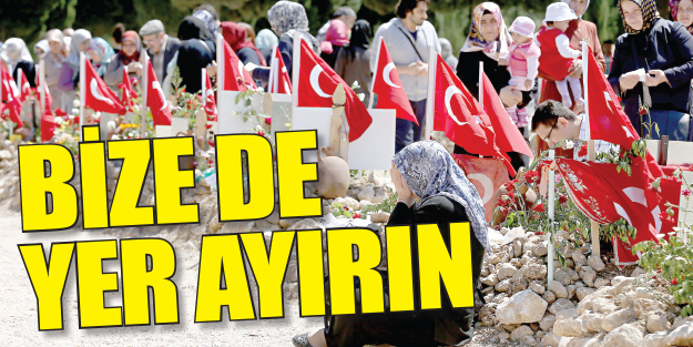 Bize de yer ayırın