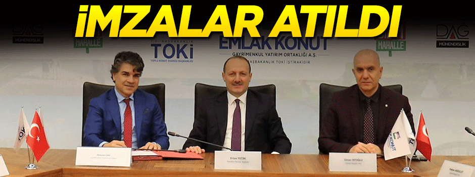 Bizim Mahalle’nin 2. etabında imzalar atıldı