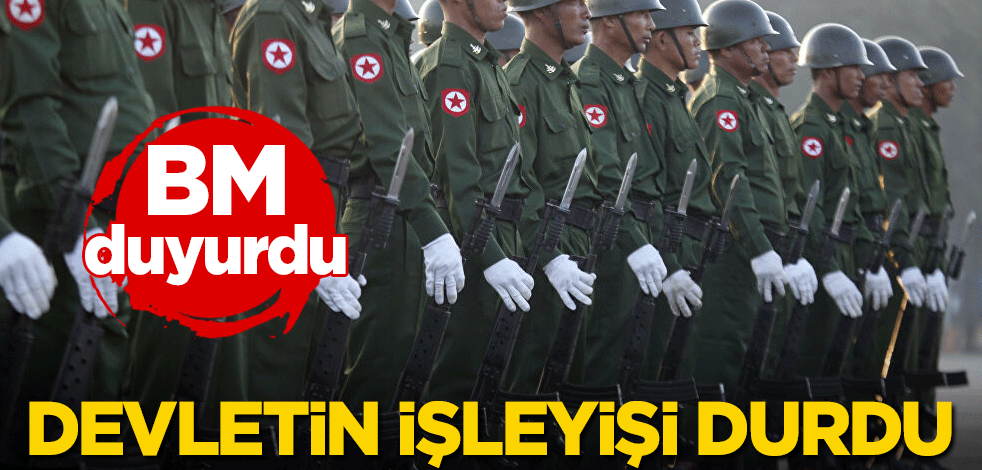 BM duyurdu: Devletin işleyişi durdu
