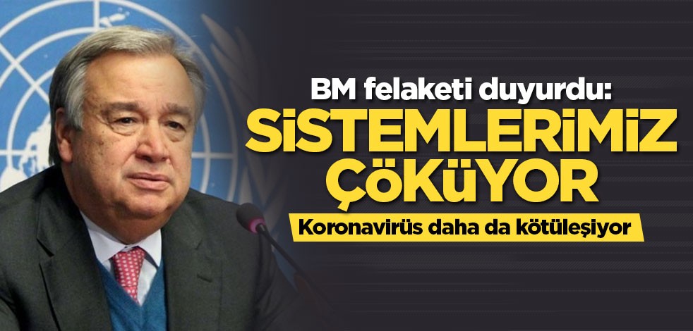 BM felaketi duyurdu: Sistemlerimiz çöküyor