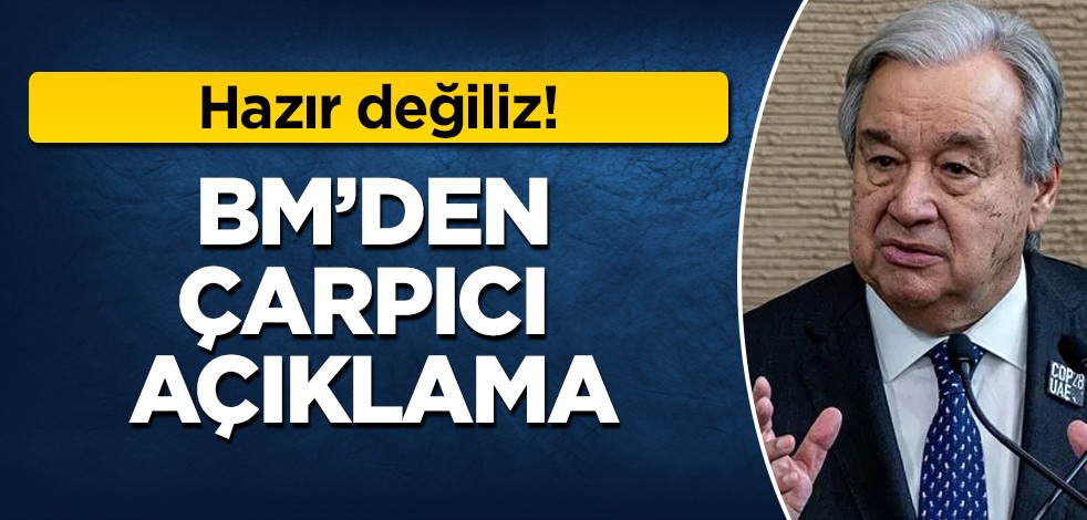 BM Genel Sekreteri Guterres'ten şok haber: ortalık ayağa kalkacak flaş yorum! Ülkeleri tedirgin edecek