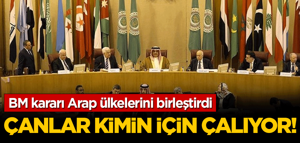 BM kararı Arap ülkelerini birleştirdi! Çanlar kimin için çalıyor!