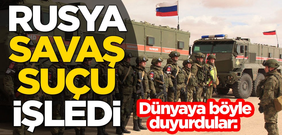 BM raporu açıkladı: Rusya savaş suçu işledi