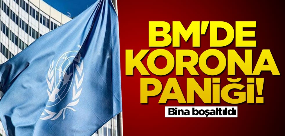BM'de korona paniği! Bina boşaltıldı