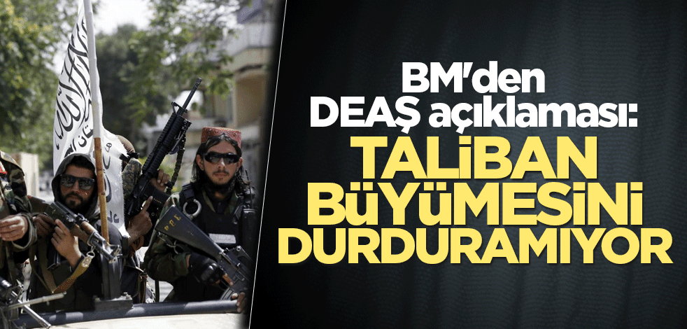 BM'den DEAŞ açıklaması: Taliban büyümesini durduramıyor