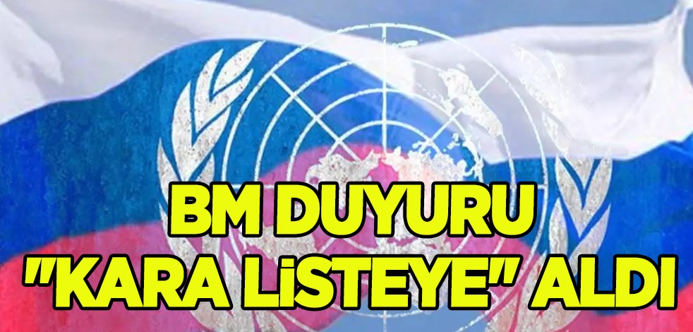 BM'den karar: Rusya ordusunu ''kara listeye'' aldı! Daha önce hiç yapmadığı şaşırtan çıkışı