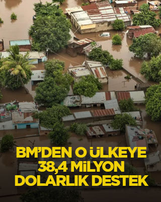 BM’den o ülkeye 38,4 milyon dolarlık destek