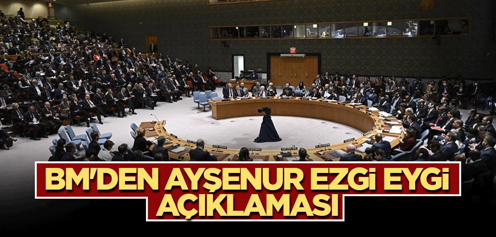 BM'den son dakika Ayşenur Ezgi Eygi açıklaması